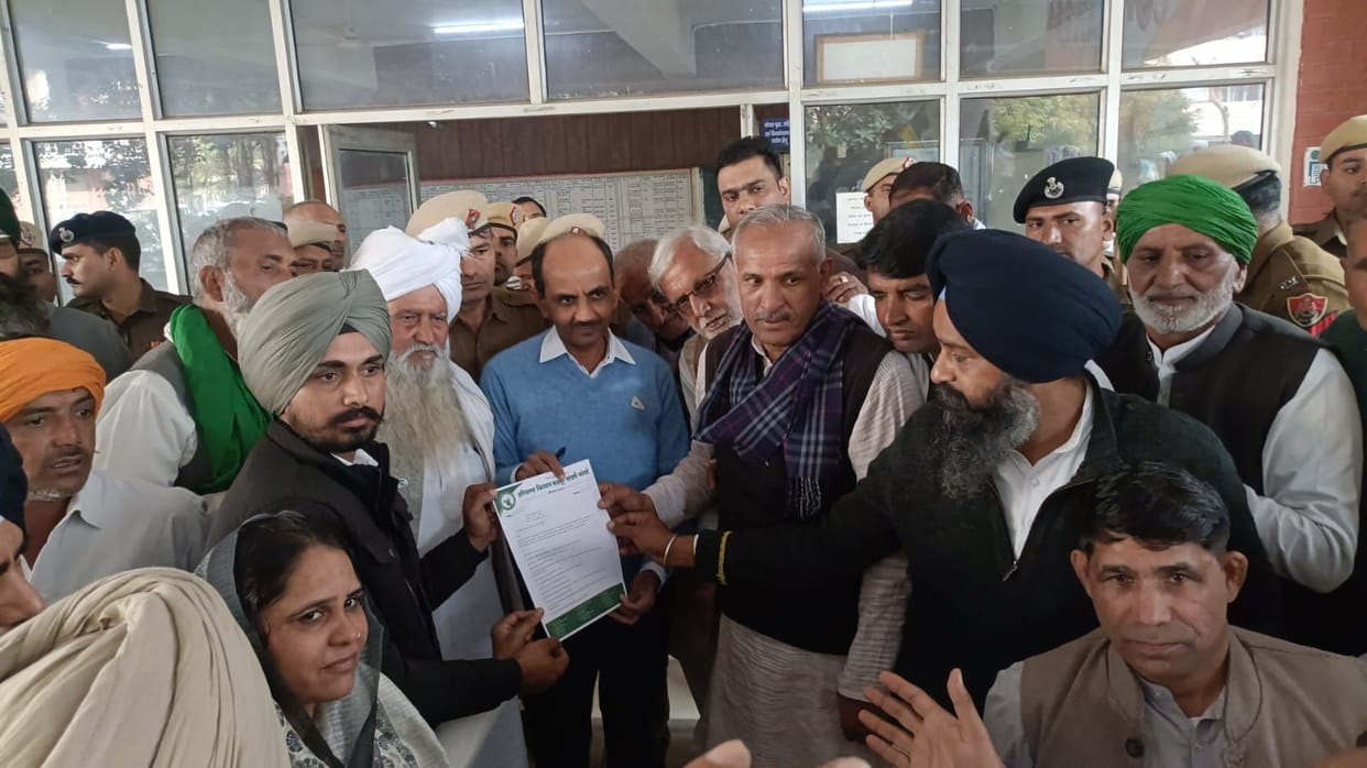 The front held a meeting at the Jat Dharamshala to discuss their demands.