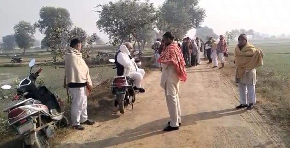 A farmer died under suspicious circumstances; his body was found in the field.