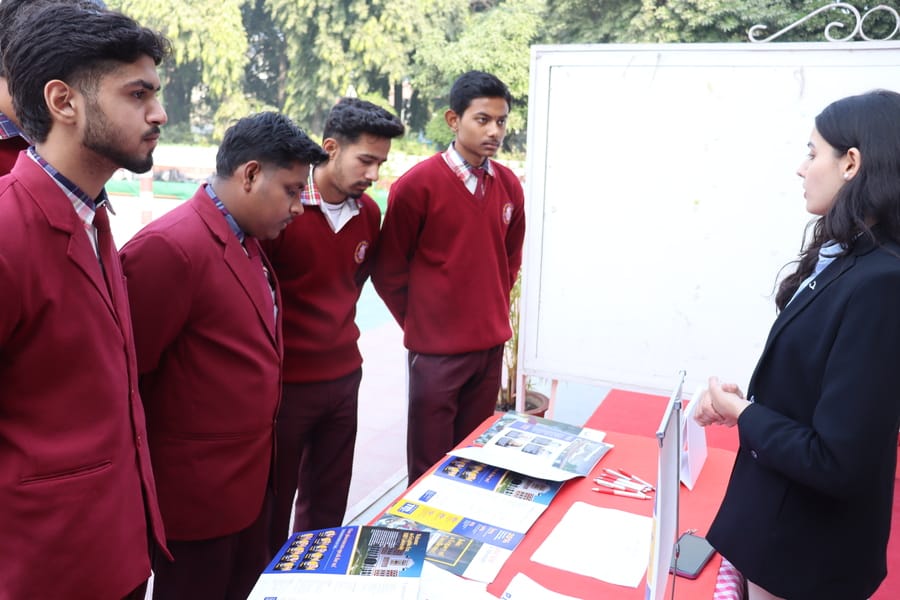 Students gained knowledge in career counselling and education fair