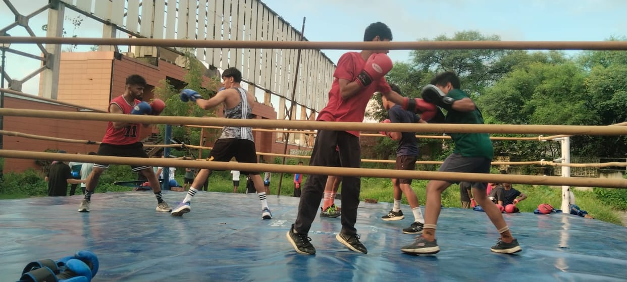 A boxing ring hall will be built for Rs 15 lakh, and a seven-member committee has been formed to monitor the grounds.