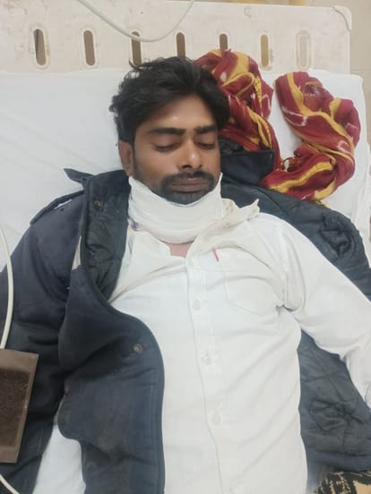 Unnao News: नशे में युवक ने पत्नी से विवाद पर खुद की गर्दन पर मारी ब्लेड unnao news