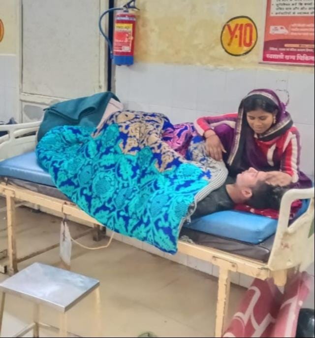 The blankets provided at the hospital don't ward off the cold, forcing them to bring them from home.