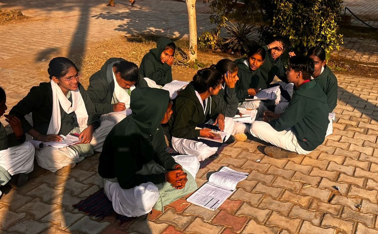 A budget of Rs 3 crore was received, yet daughters shivered in a dilapidated building.