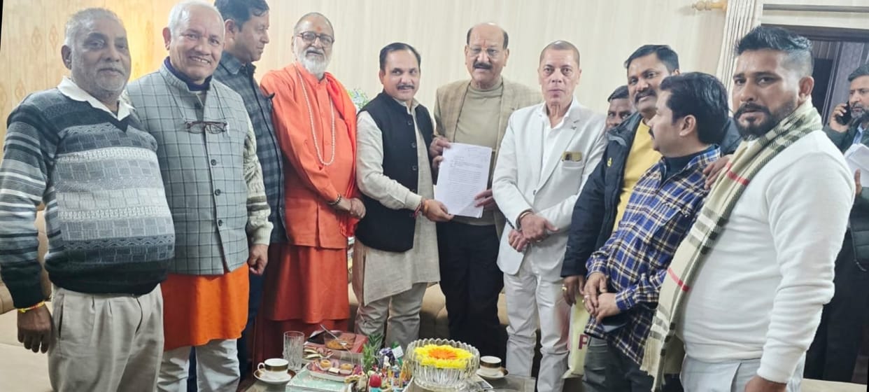 Auto Vikram Union officials met the Cabinet Minister