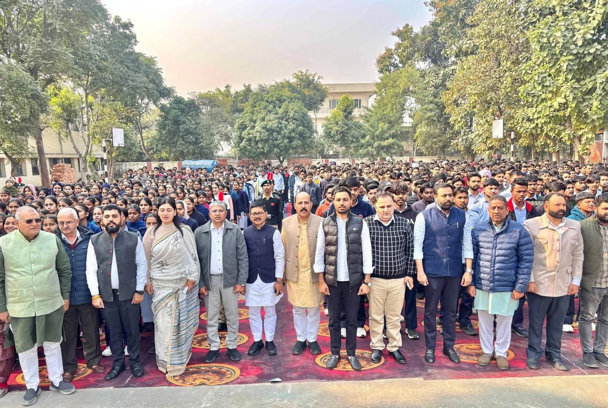 The youth have pledged to create a self-reliant India