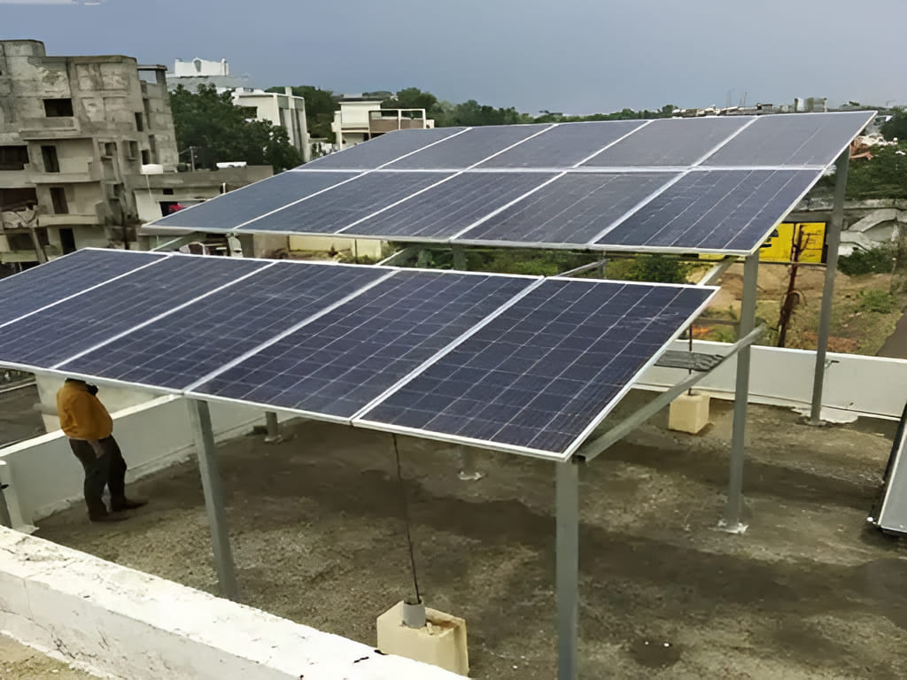 In the district, 1295 homes are being powered by solar energy.