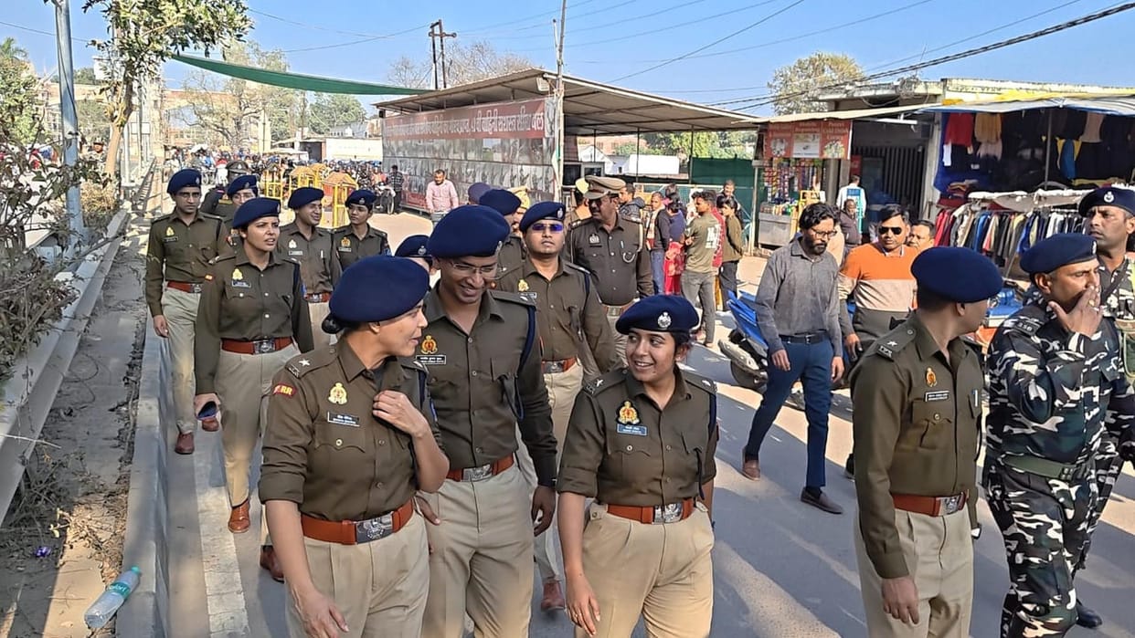 Trainee IPS came face to face with the challenges of India-Nepal border