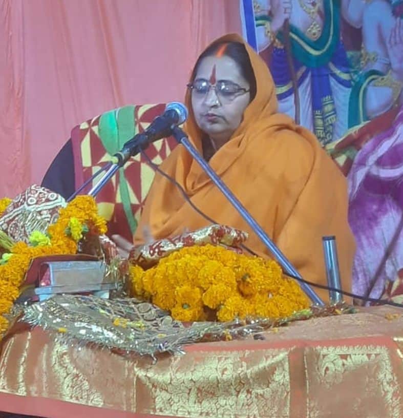  साध्वी सीता देवी, कथा प्रवाचक