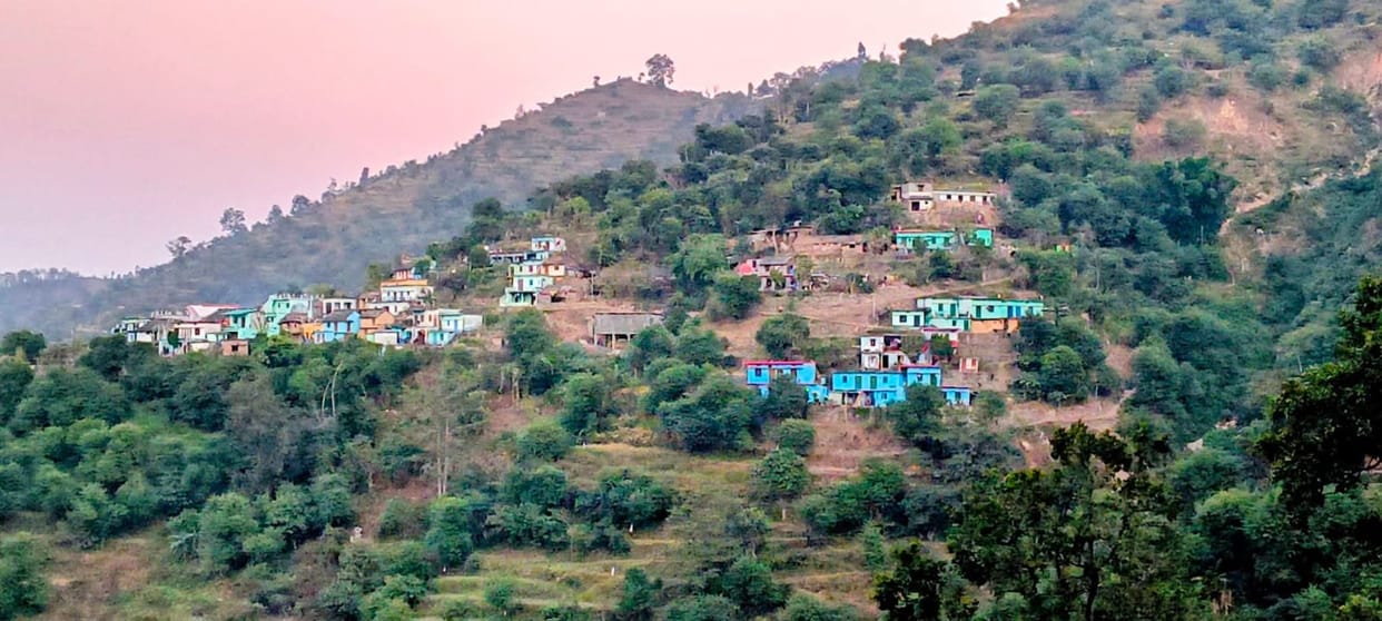 Villagers' eyes turned stone-like while waiting for the road