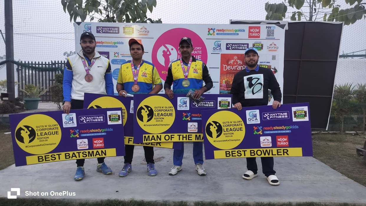 Meerut Strikers won the inaugural match by defeating GB Club