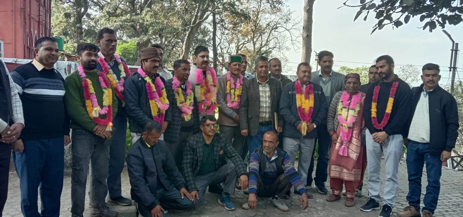 जलशक्ति विभाग अराजपत्रित कर्मचारी सेवाएं महासंघ जिला सिरमौर की नवनियुक्त कार्यकारिणी। संवाद