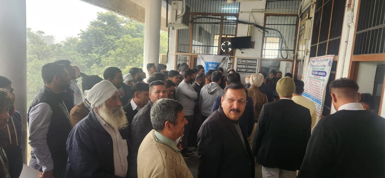 6111 cases settled through conciliation agreements in the National Lok Adalat