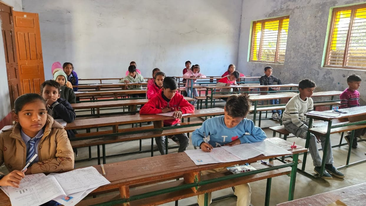 Navodaya Vidyalaya entrance exam was held at 14 centres, 1177 students were absent.