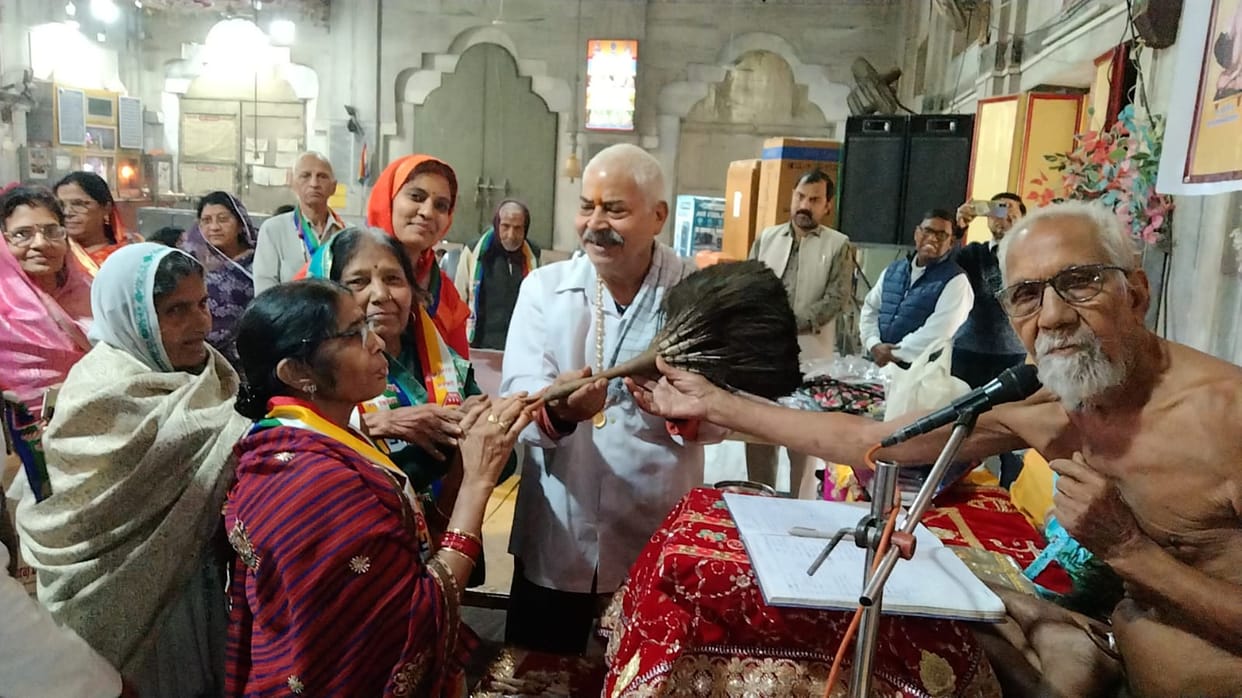 Pichhika Parivartan ceremony held at Nasiya Jain temple with the message of non-violence