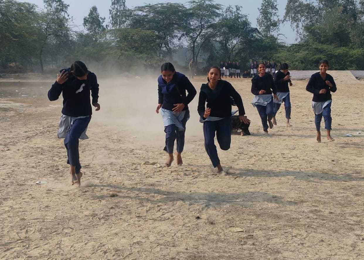 Saurabh and Anshika ran the fastest