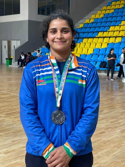Freedom Yadav won bronze in wrestling