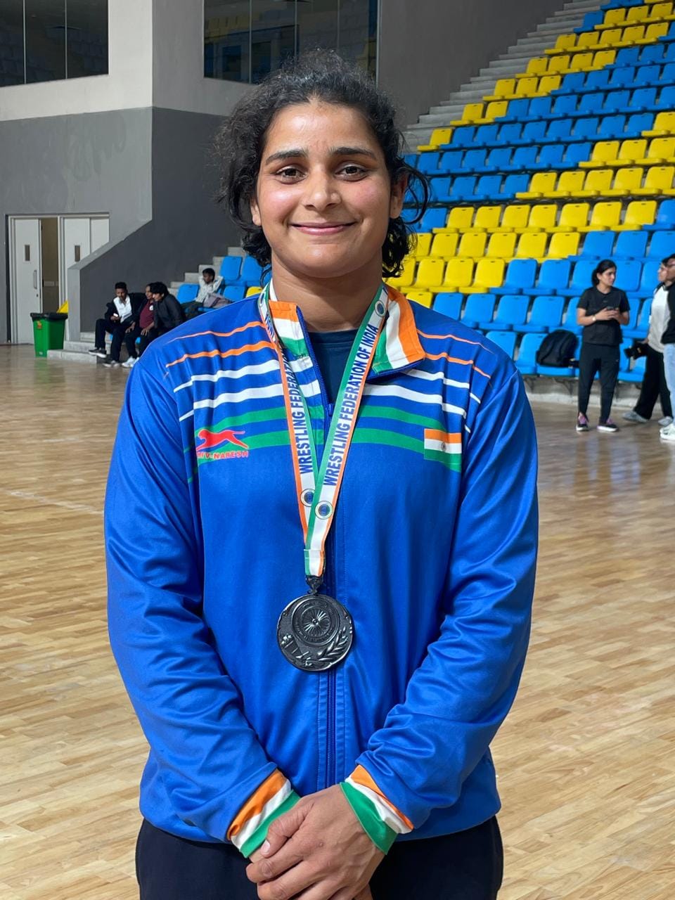 Freedom Yadav won bronze in wrestling