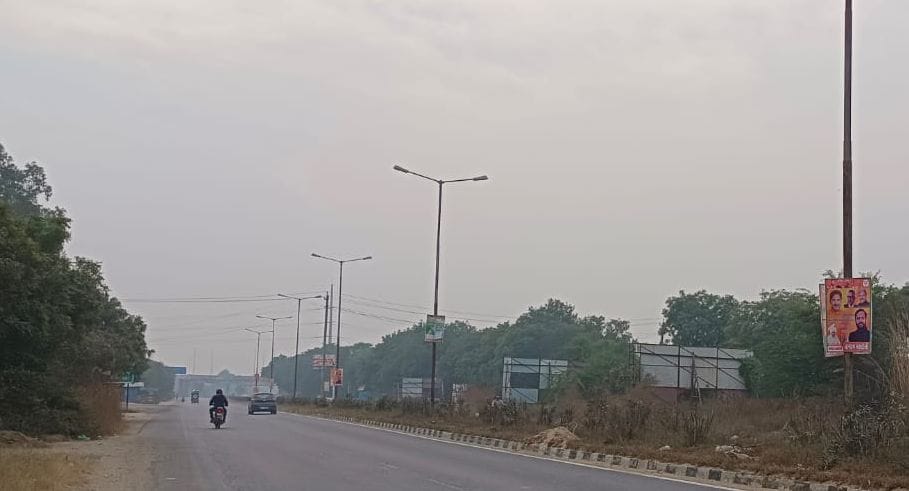 Illegal hoardings are causing accidents.