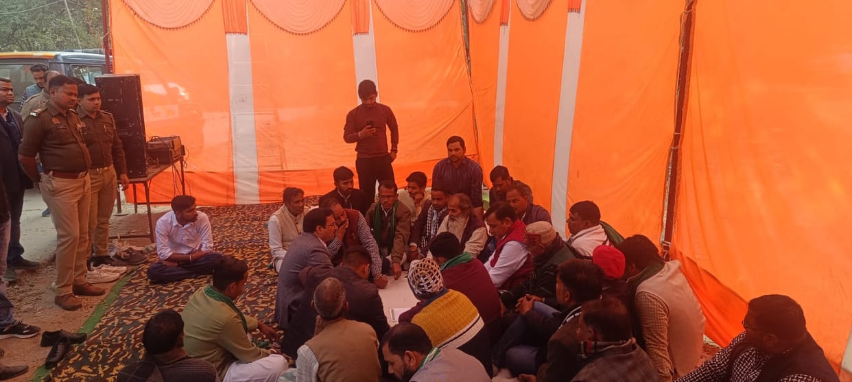 Farmers Union staged a sit-in at the BSA office against the BEO.