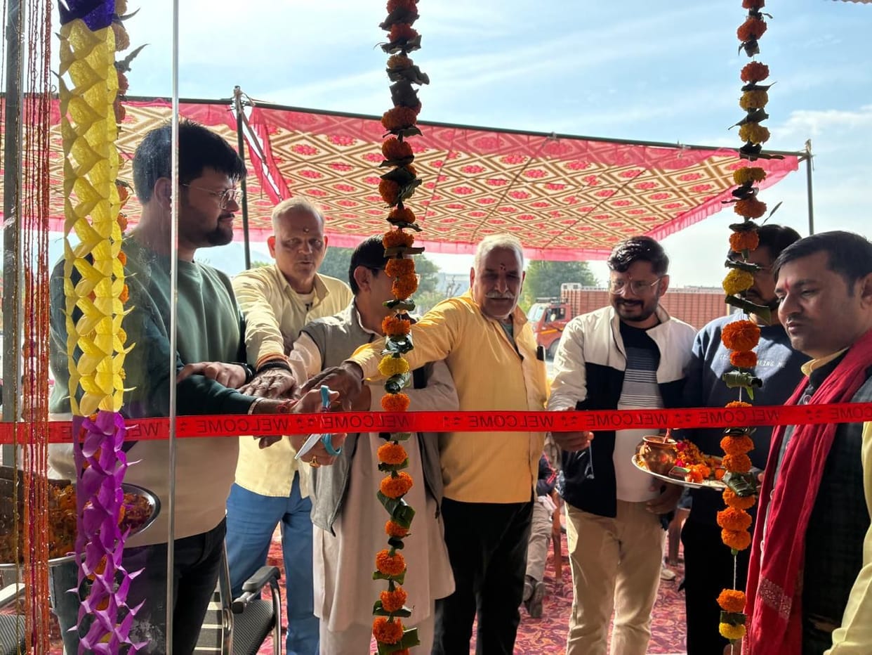 KBC winner Sachin inaugurated the library.