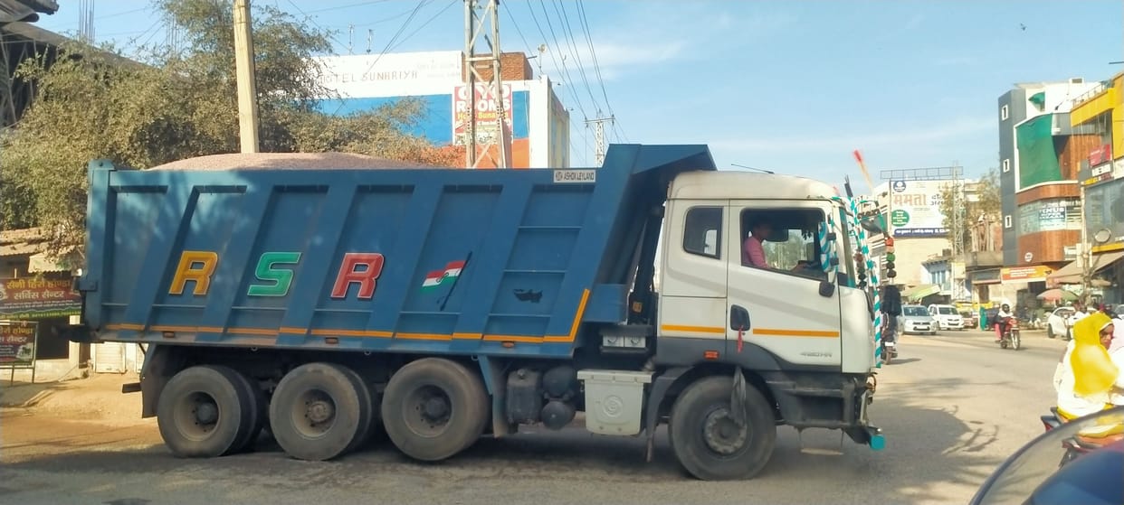 Overloaded vehicles are causing accidents, and there is no control over them.