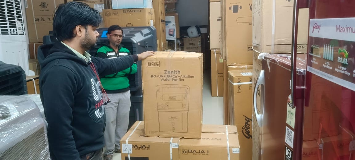 The market for electrical items is booming in the winter, with sales increasing.