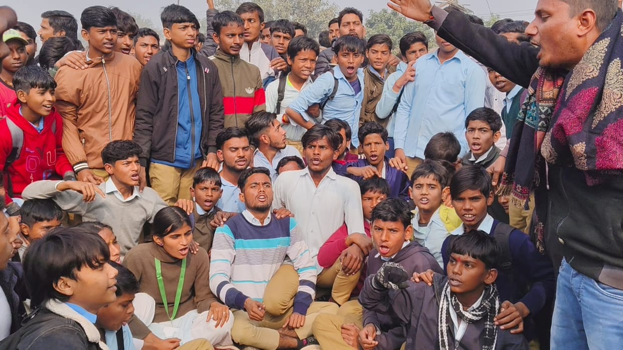 Principal suspended after student tries to pour petrol on himself