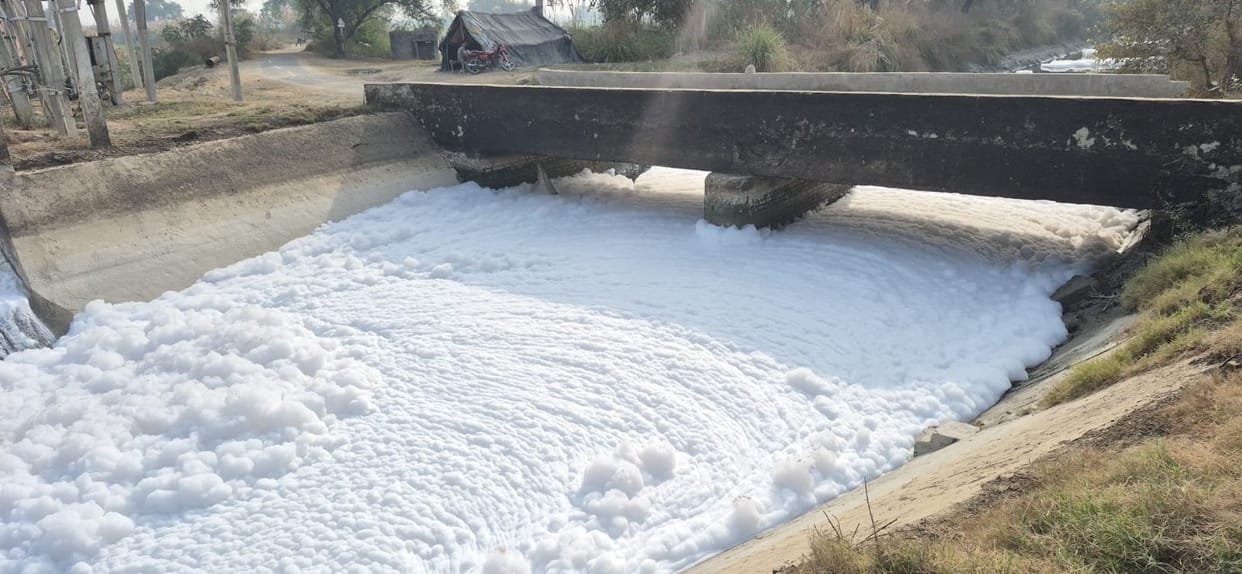 Water Polution in bhiwani
