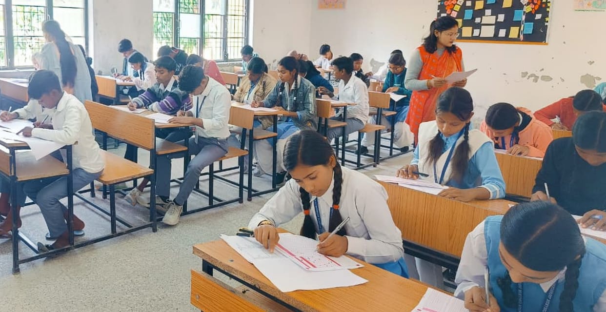 2206 students appeared for the mid-line assessment examination.