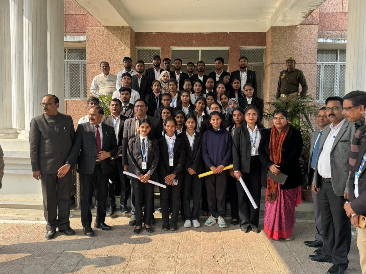 Law students understood the process of the National Lok Adalat.