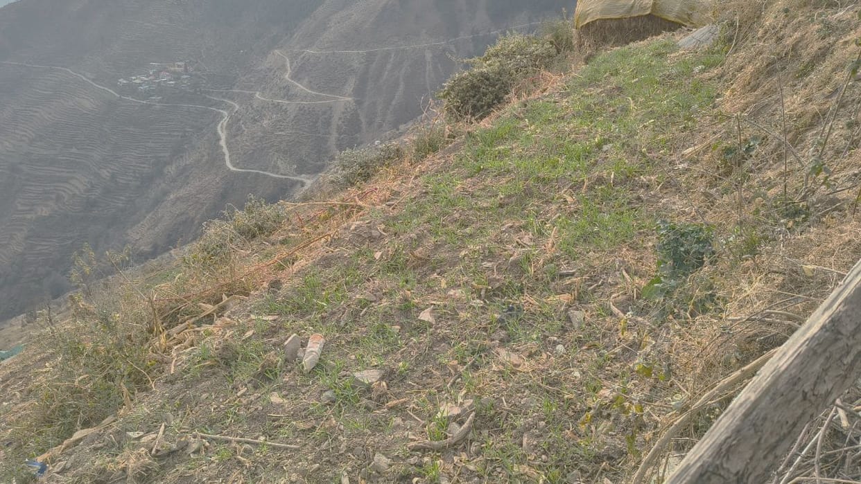 Cracks in the fields... lines of worry deepen on farmers' foreheads