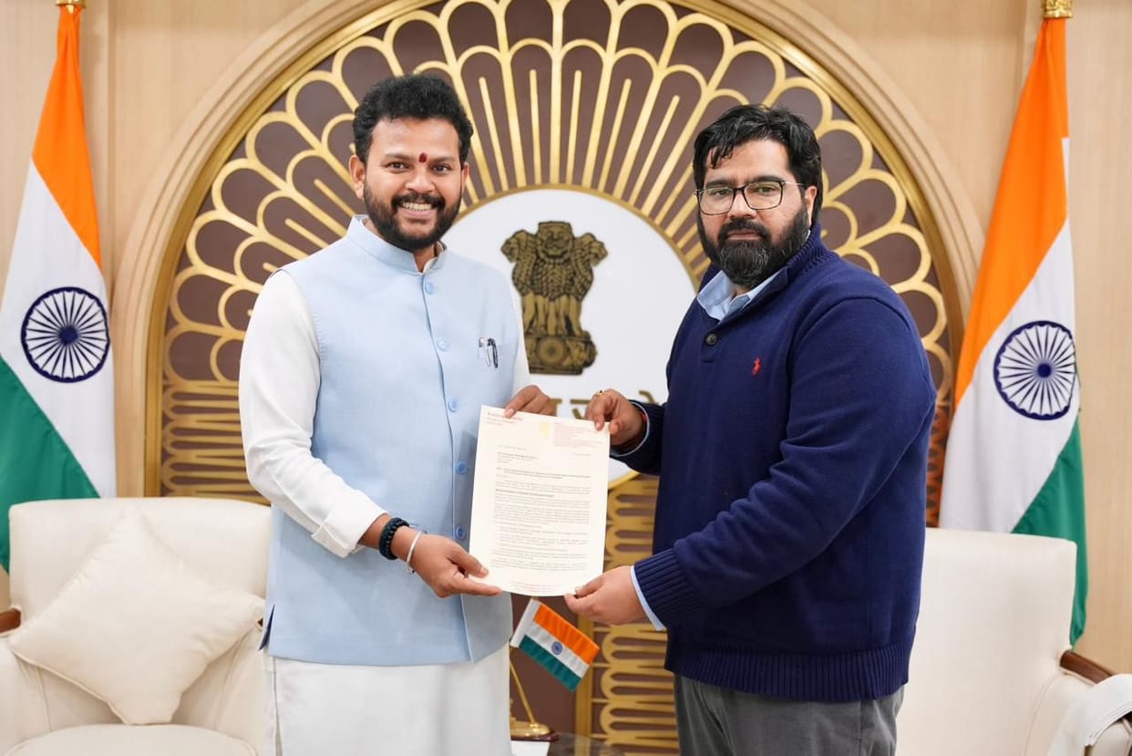 Discussion with Civil Aviation Minister on Ambala Airport and Pilot Training Centre