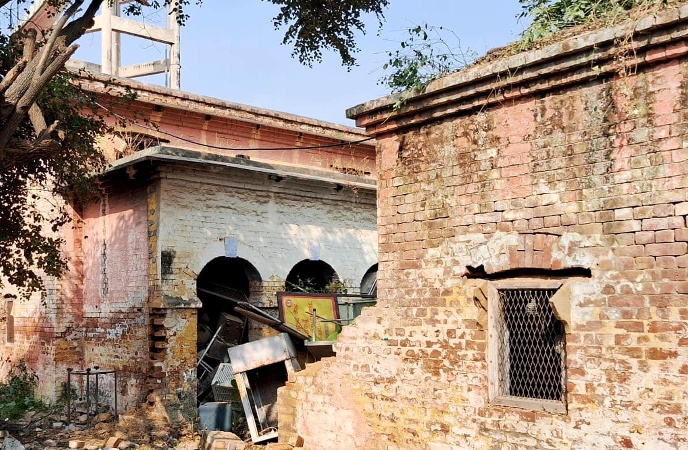 उझानी अस्पताल में यहां बनेगी ब्लॉक पब्लिक हेल्थ यूनिट एंड लैब। संवाद