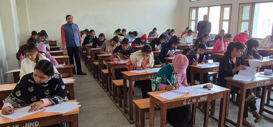 7050 students appeared for the UG-PG course examinations.