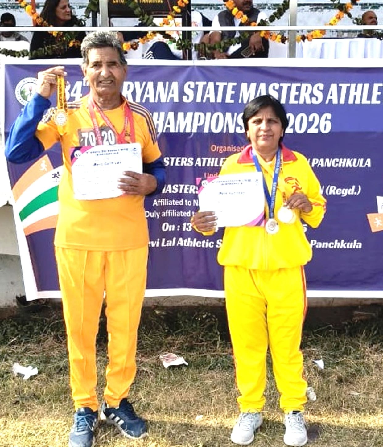 The amazing achievement of the teacher couple: winning 7 medals and becoming an inspiration for young people.