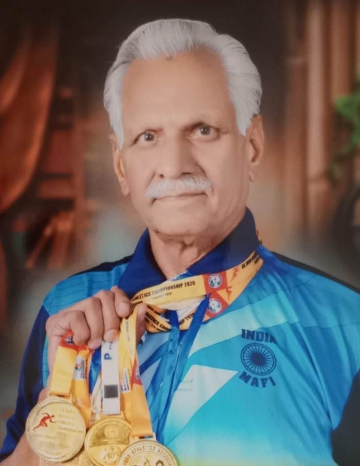 Chand Singh Ahlawat won three gold medals.