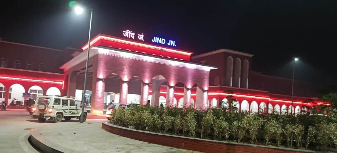 16जेएनडी08-रेलवे जंक्शन जींद, जहां से स्पेशल ट्रेन का आवागमन होगा। संवाद