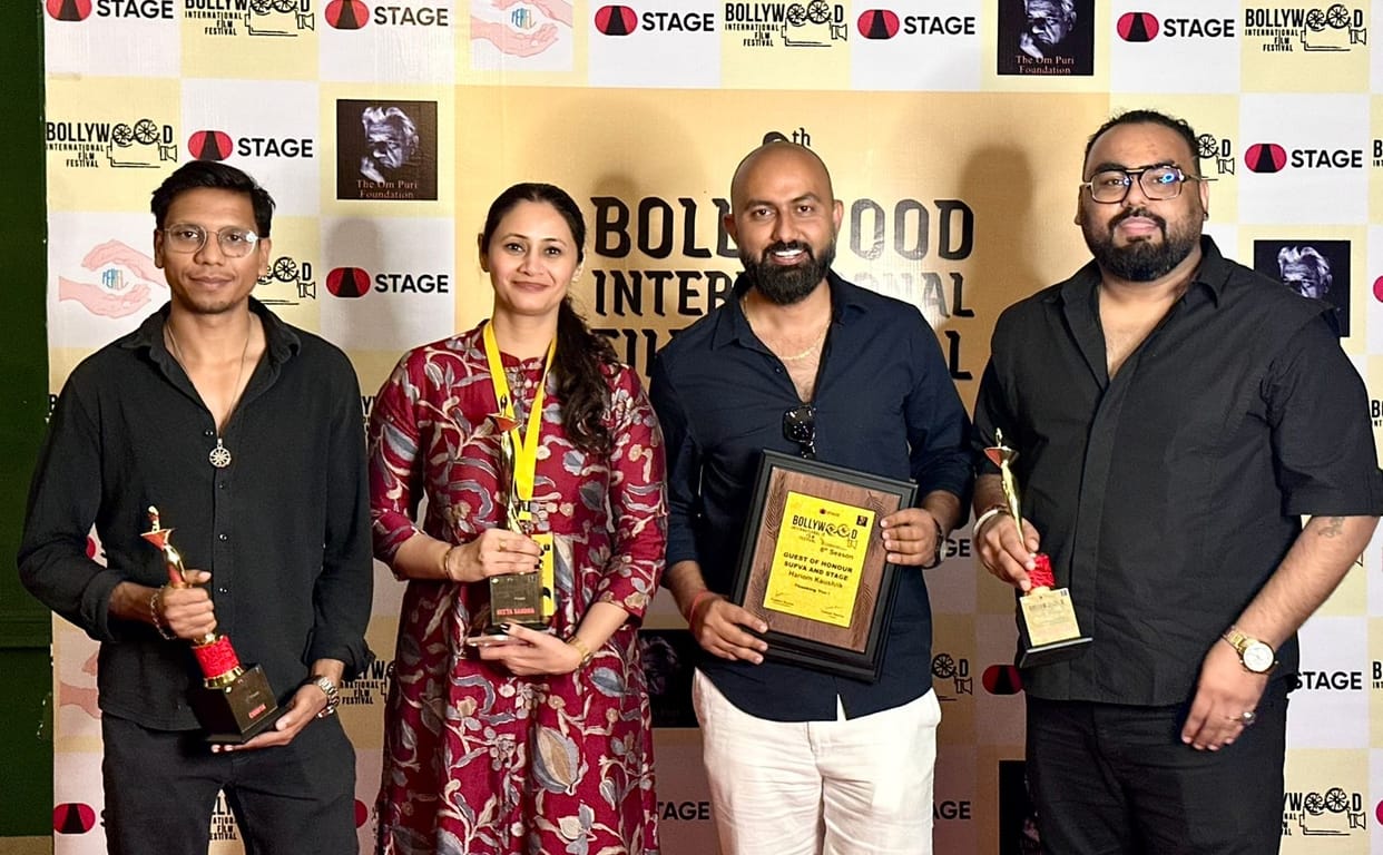 Haryana shines at the Mumbai International Film Festival, with three films from Om Kaushik Films winning awards.