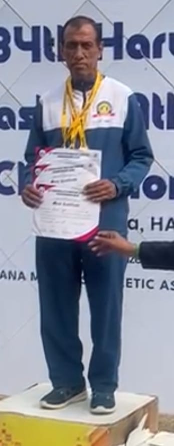 Athletes from Rohtak won eight gold medals at the State Masters Athletics Championship.