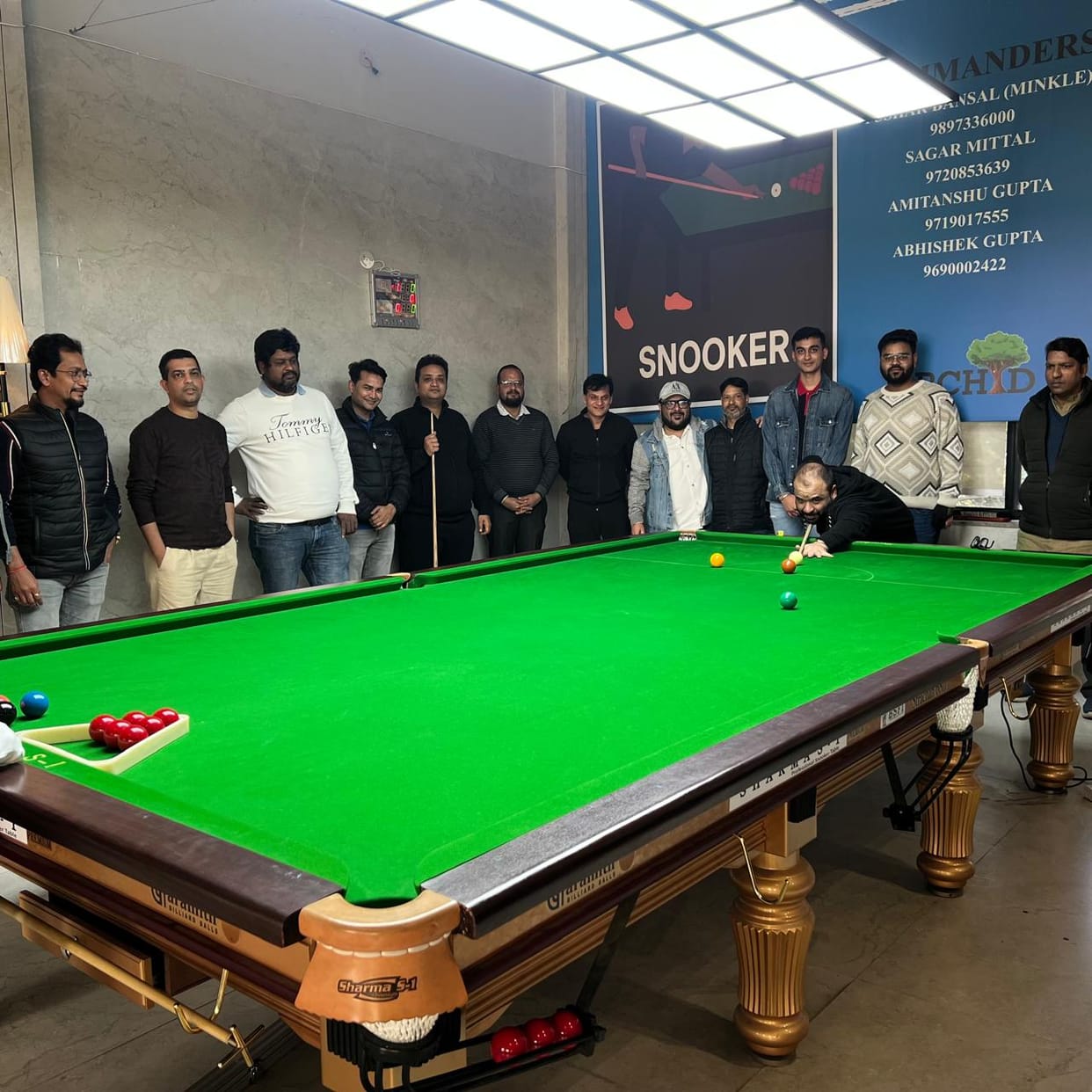 Dominance of players in snooker and badminton