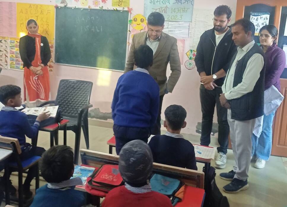 The ADC conducted a surprise inspection of the ashram shelter home