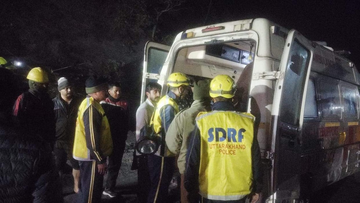 Five people injured as vehicle falls into ditch
