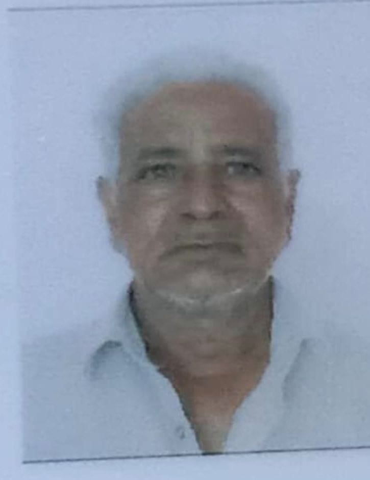 An elderly cyclist lost his life after being hit by a truck.