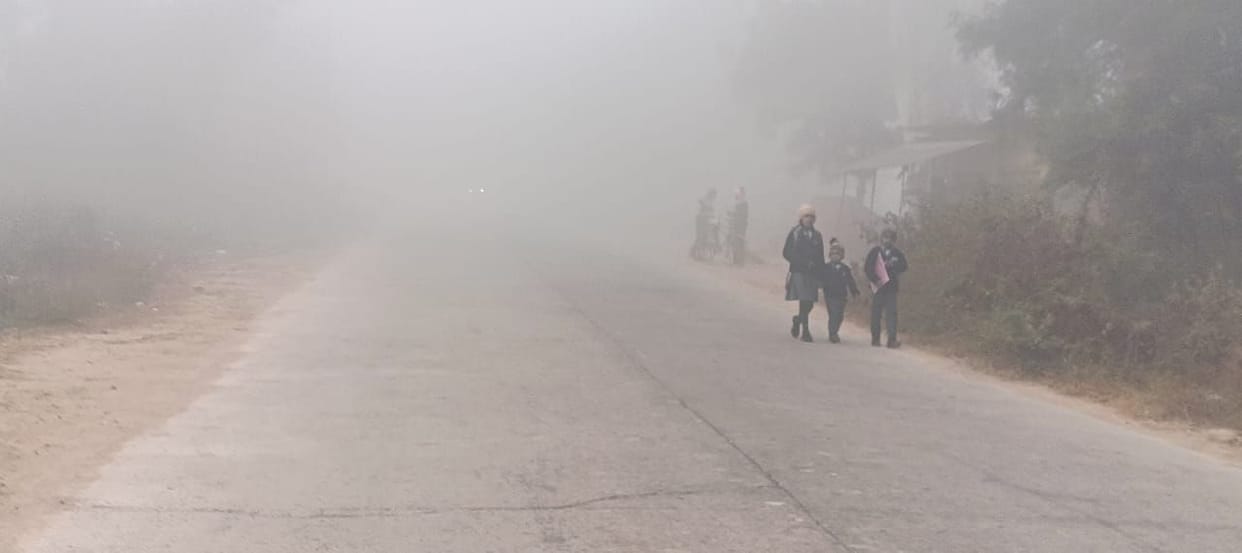 Fog prevailed till late morning