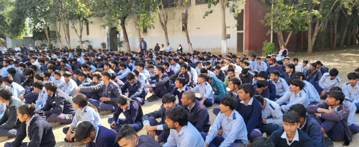 Students were made aware of the dangers of drug abuse.