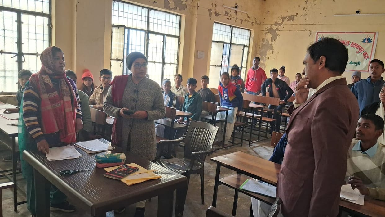 Candidates get confused with math questions in the mid-line assessment exam.