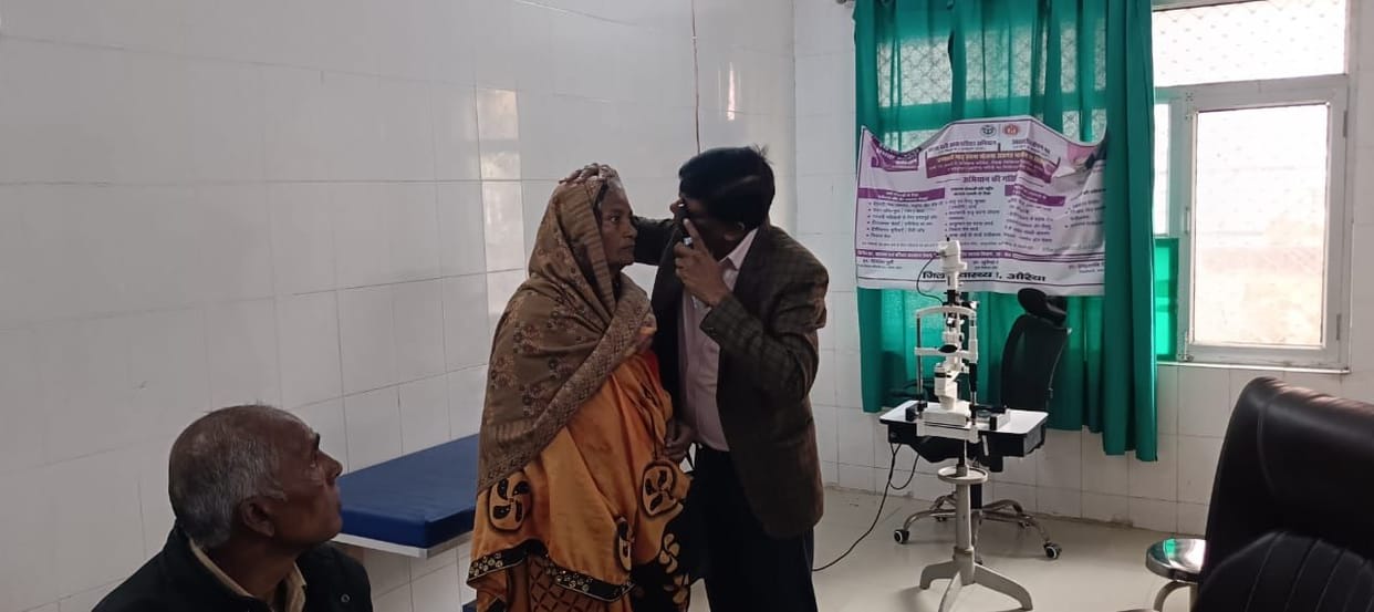 Two hundred cataract patients, only twenty could be operated on