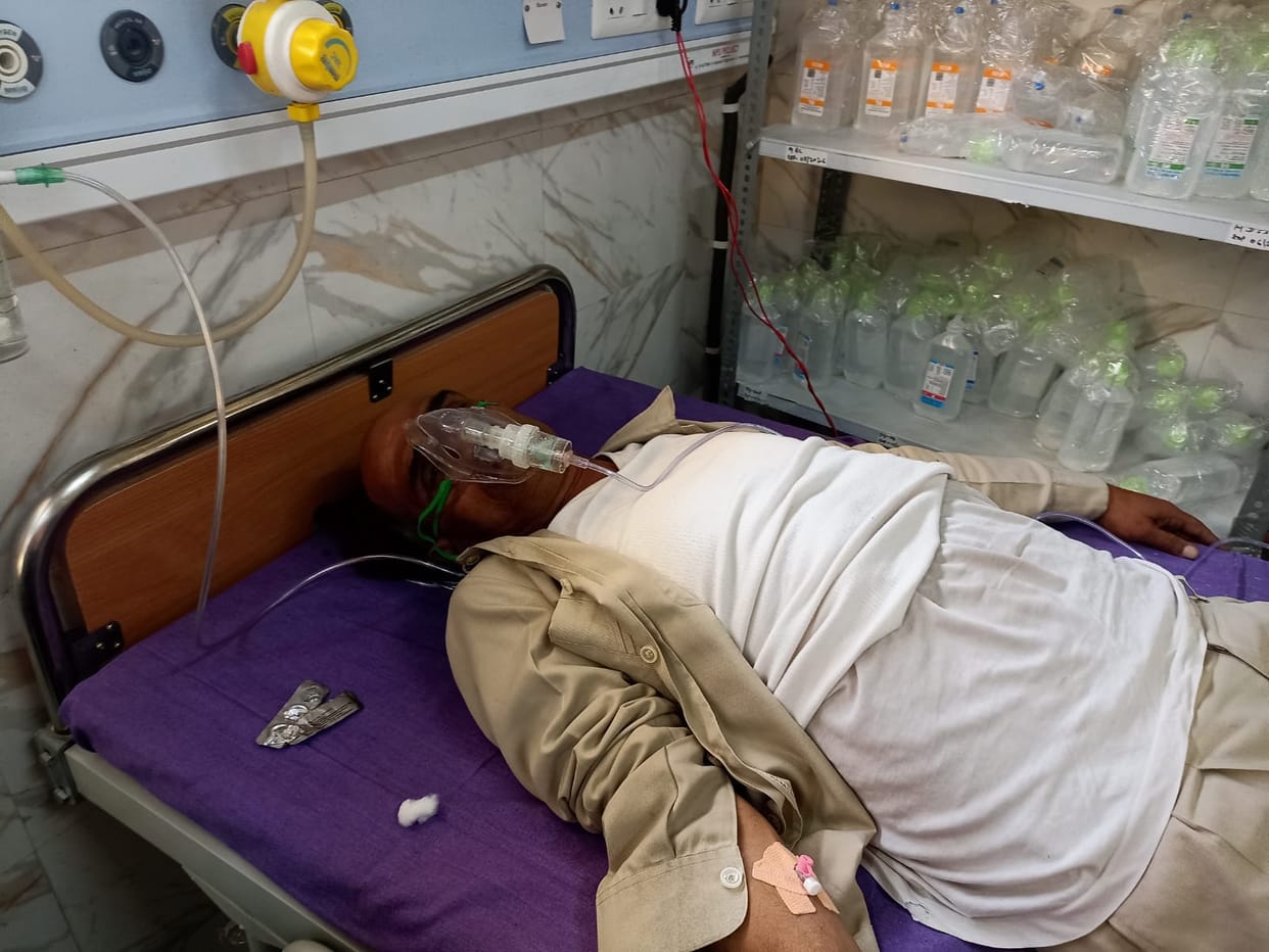 A conductor fell ill while on duty; employees have leveled allegations against the general manager.