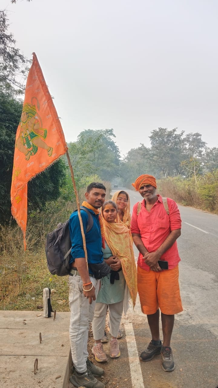 Family hiking from Gangotri to Rameshwaram