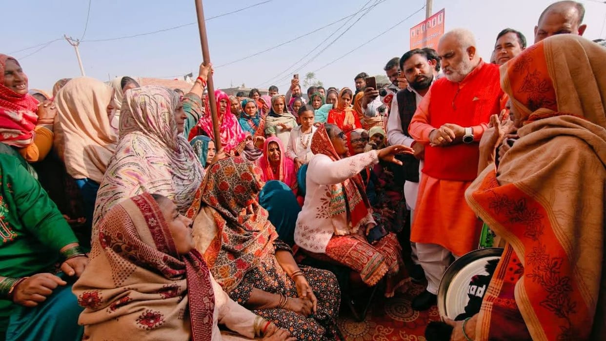 Development works worth Rs 3 crore were gifted to five villages.